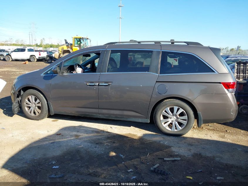 2014 Honda Odyssey Ex-L VIN: 5FNRL5H67EB038287 Lot: 43426423
