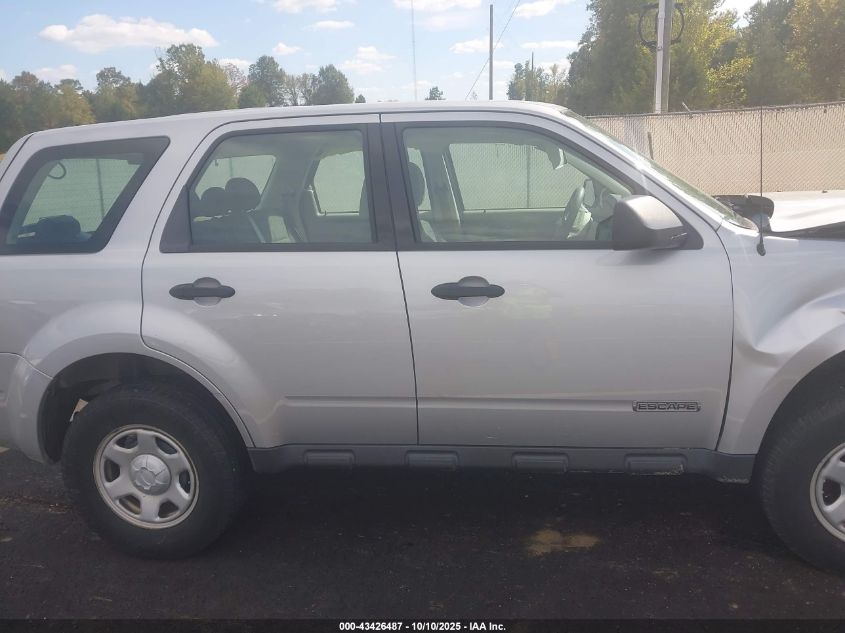 2008 Ford Escape Xls/Xls Manual VIN: 1FMCU02Z48KE51635 Lot: 43426487