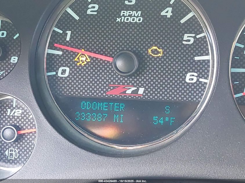 2009 Chevrolet Tahoe Lt2 VIN: 1GNFK23039R252465 Lot: 43426489