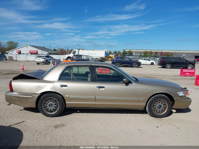 2000 Mercury Grand Marquis Gs VIN: 2MEFM74W3YX698234 Lot: 43426490