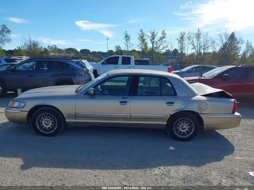 2000 Mercury Grand Marquis Gs VIN: 2MEFM74W3YX698234 Lot: 43426490