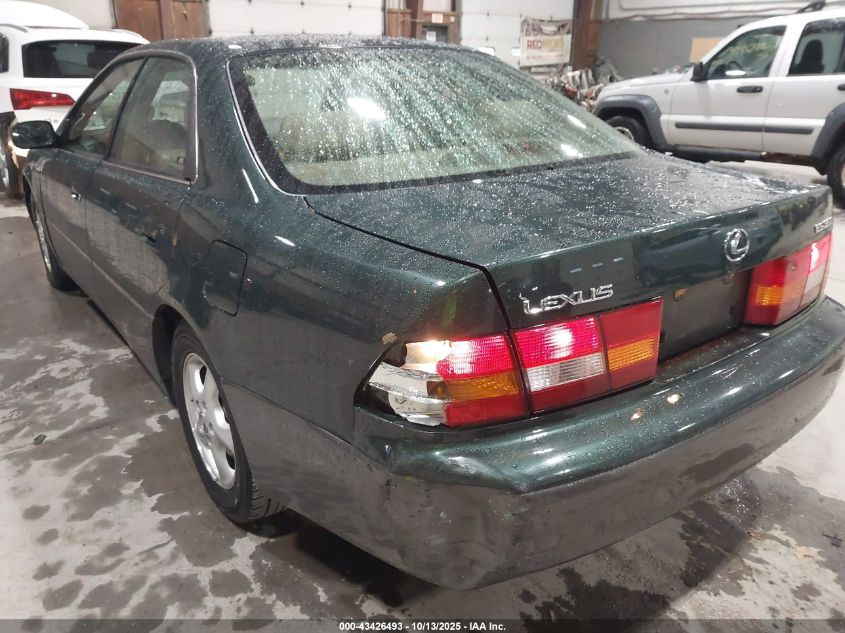 1999 Lexus Es 300 VIN: JT8BF28G3X5062587 Lot: 43426493