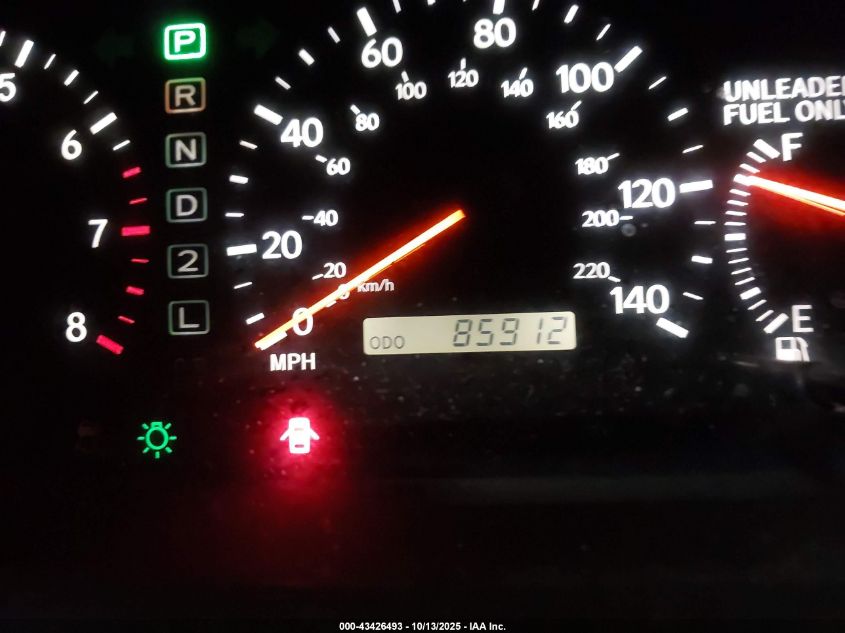 1999 Lexus Es 300 VIN: JT8BF28G3X5062587 Lot: 43426493