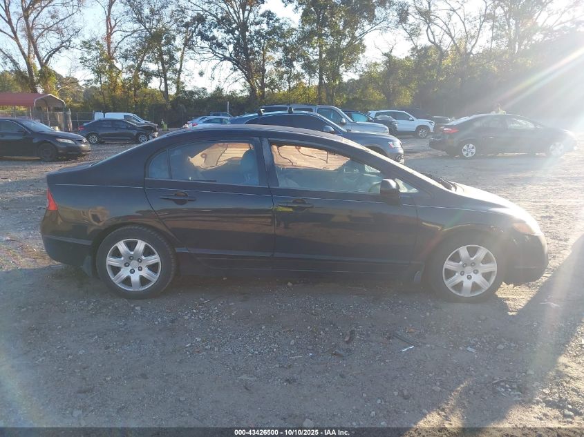 2007 Honda Civic Lx VIN: 2HGFA16557H313830 Lot: 43426500