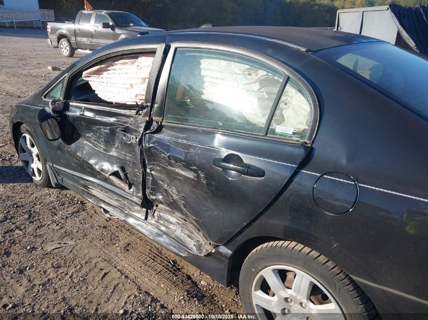 2007 Honda Civic Lx VIN: 2HGFA16557H313830 Lot: 43426500