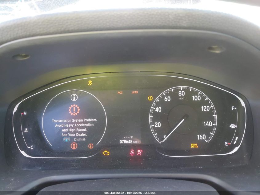 2018 Honda Accord Lx VIN: 1HGCV1F1XJA104643 Lot: 43426522