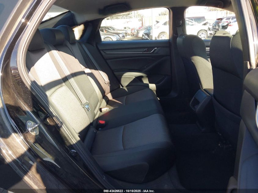 2018 Honda Accord Lx VIN: 1HGCV1F1XJA104643 Lot: 43426522