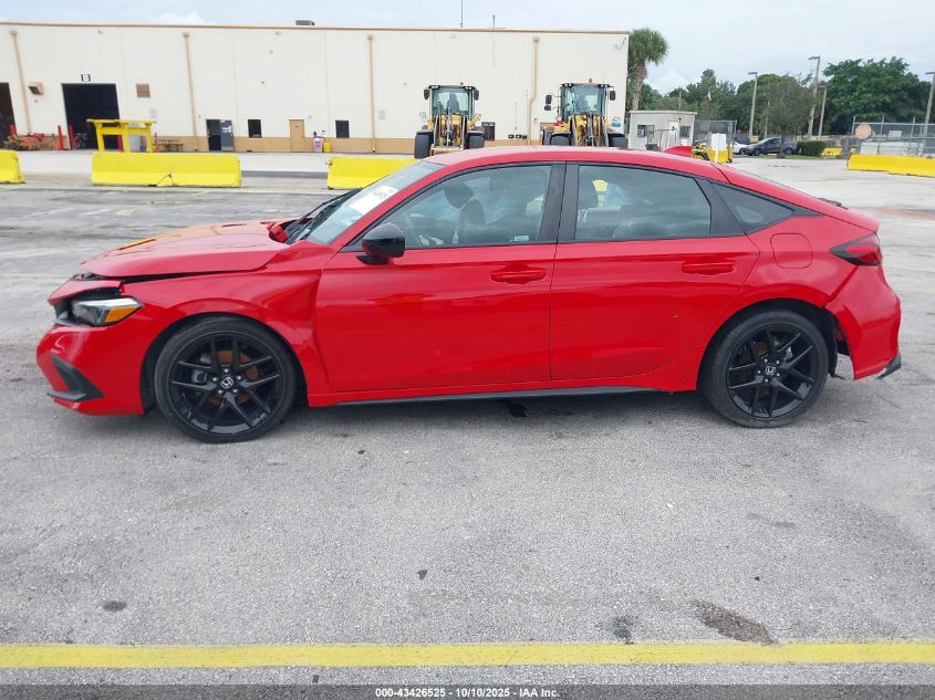 2024 Honda Civic Sport VIN: 19XFL2H82RE019970 Lot: 43426525