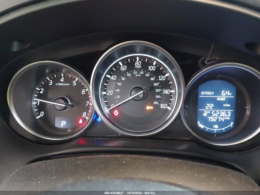 2016 Mazda Cx-5 Grand Touring VIN: JM3KE4DY4G0886794 Lot: 43426527