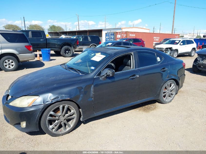 2007 Lexus Is 250 VIN: JTHBK262572042314 Lot: 43426566