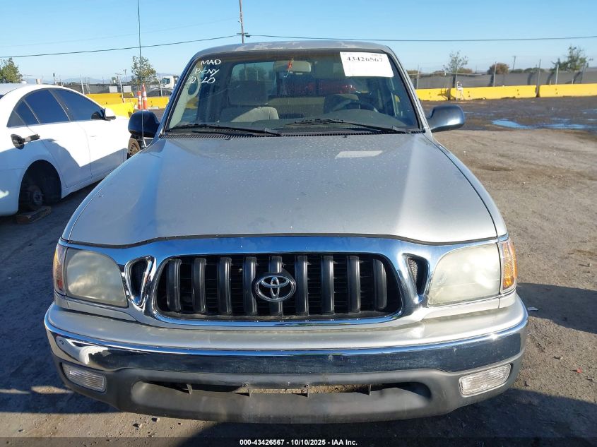 2002 Toyota Tacoma VIN: 5TEVL52N02Z018116 Lot: 43426567