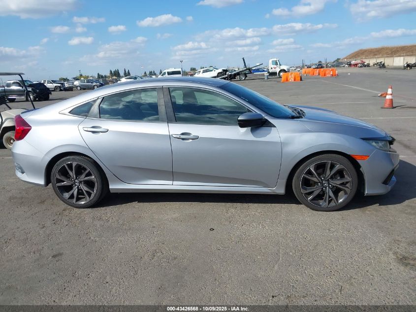 2019 Honda Civic Sport VIN: 2HGFC2F81KH529824 Lot: 43426568