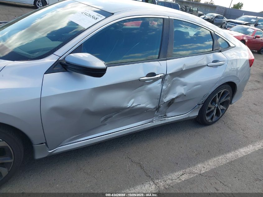 2019 Honda Civic Sport VIN: 2HGFC2F81KH529824 Lot: 43426568