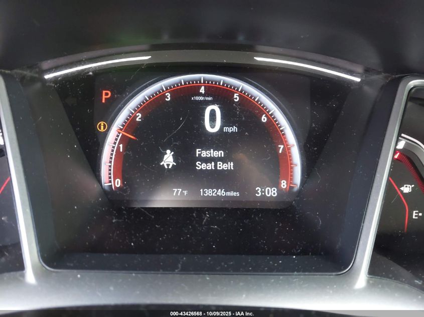 2019 Honda Civic Sport VIN: 2HGFC2F81KH529824 Lot: 43426568