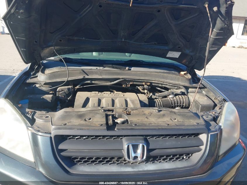 2005 Honda Pilot Ex-L VIN: 2HKYF18555H540218 Lot: 43426587