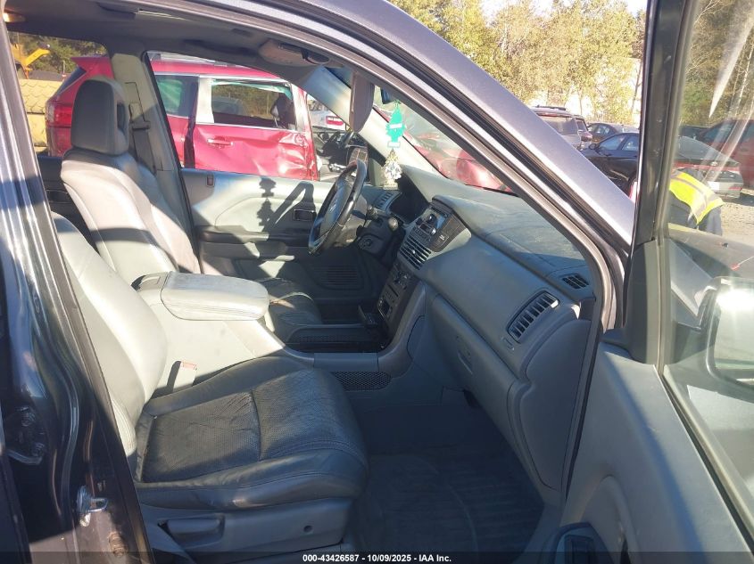 2005 Honda Pilot Ex-L VIN: 2HKYF18555H540218 Lot: 43426587