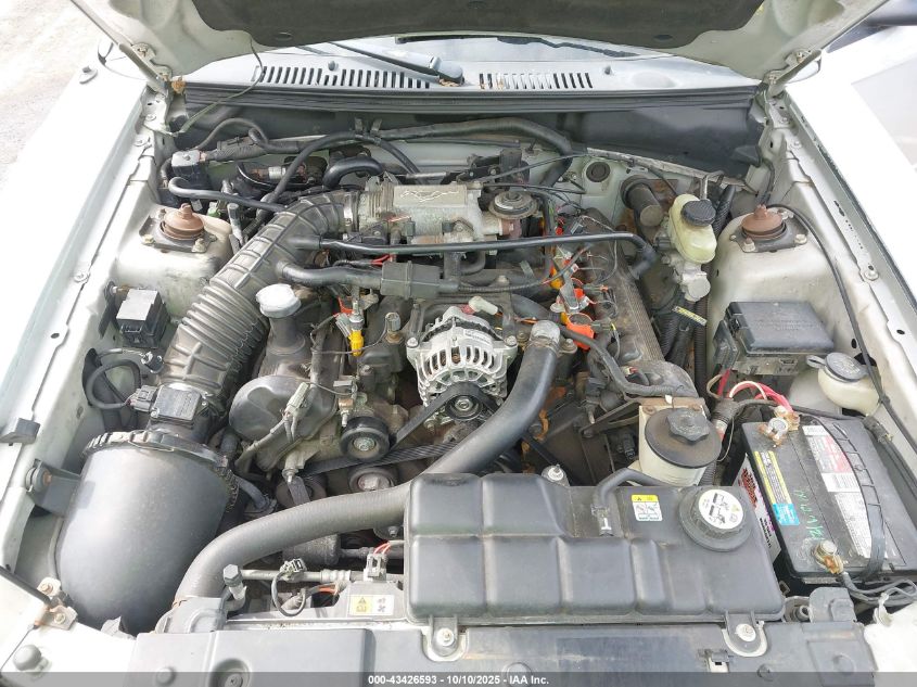 2001 Ford Mustang Gt VIN: 1FAFP45X21F153986 Lot: 43426593