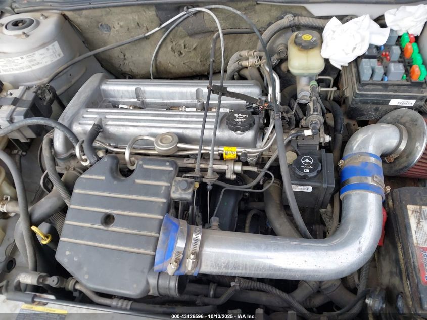 2004 Oldsmobile Alero Gl1 VIN: 1G3NL52F84C110200 Lot: 43426596