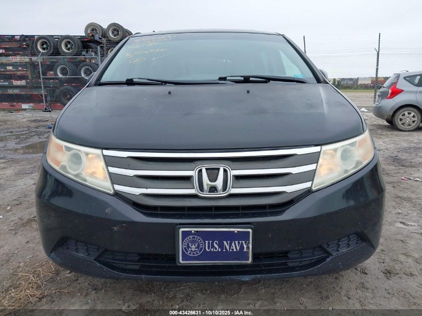 2012 Honda Odyssey Ex-L VIN: 5FNRL5H6XCB050768 Lot: 43426631