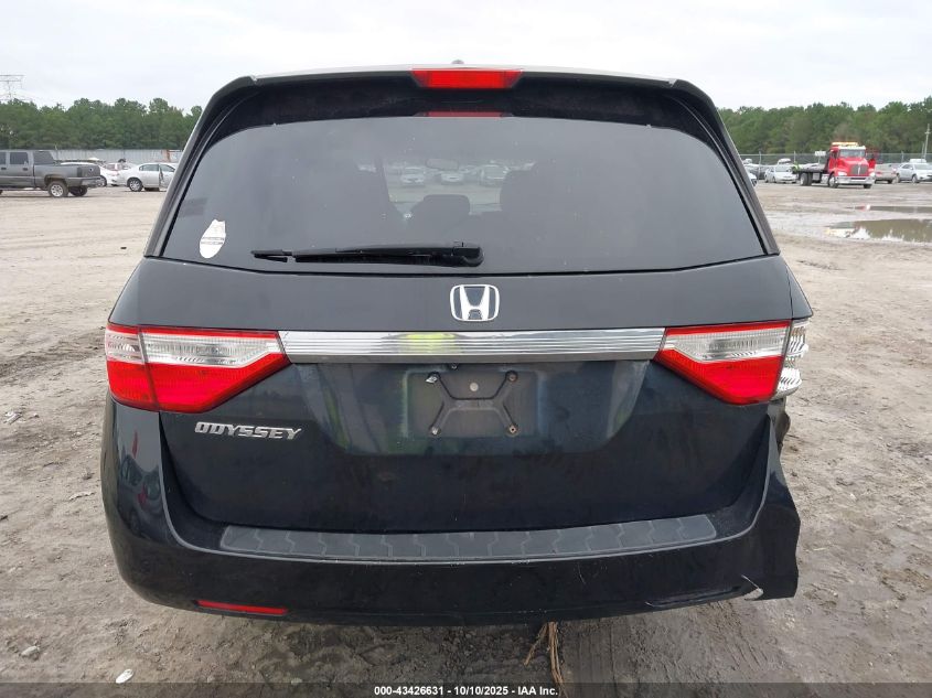 2012 Honda Odyssey Ex-L VIN: 5FNRL5H6XCB050768 Lot: 43426631