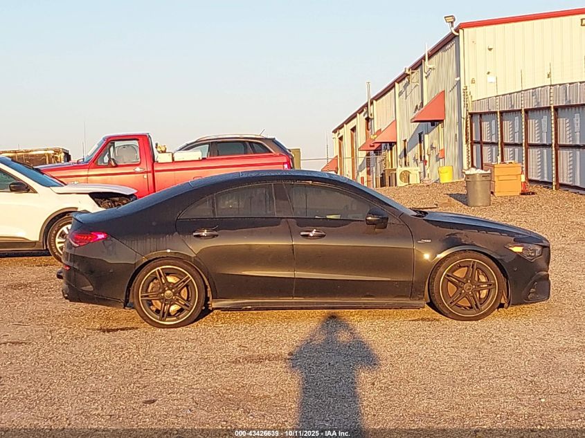 2022 Mercedes-Benz Amg Cla 45 4Matic VIN: W1K5J5DB3NN287541 Lot: 43426639