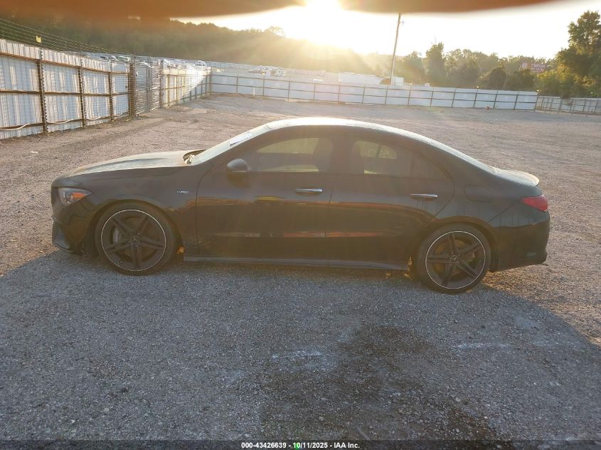 2022 Mercedes-Benz Amg Cla 45 4Matic VIN: W1K5J5DB3NN287541 Lot: 43426639