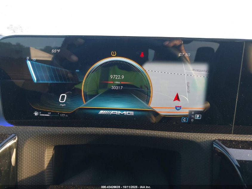 2022 Mercedes-Benz Amg Cla 45 4Matic VIN: W1K5J5DB3NN287541 Lot: 43426639