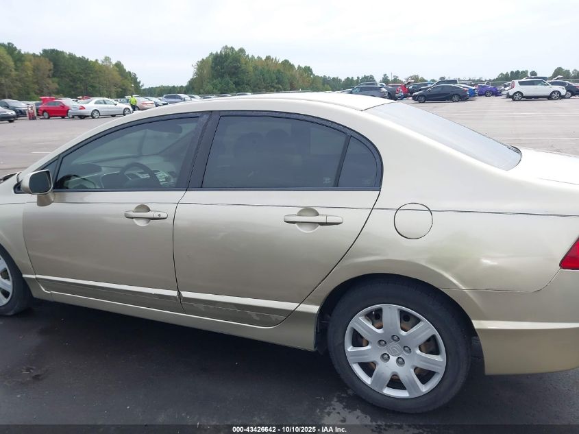 2008 Honda Civic Lx VIN: 1HGFA16588L080806 Lot: 43426642