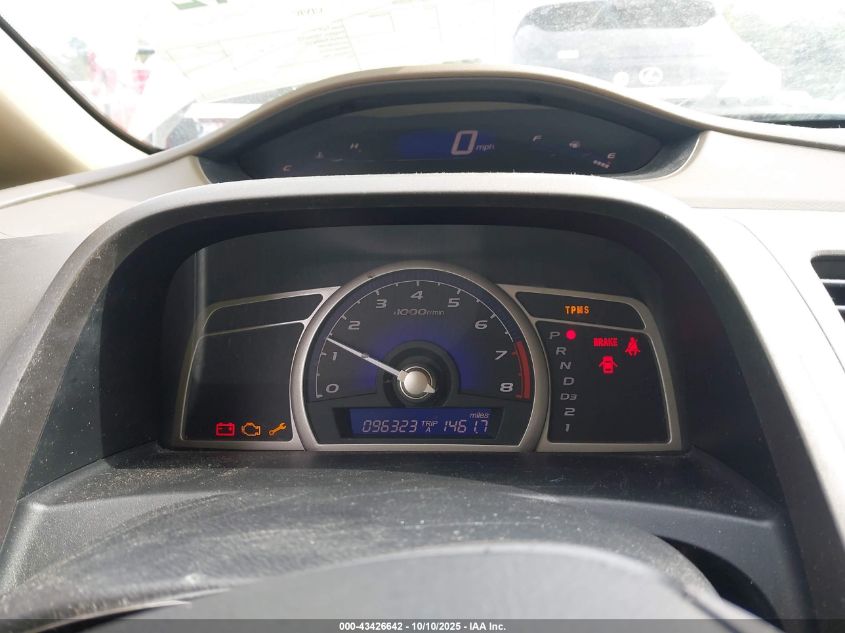 2008 Honda Civic Lx VIN: 1HGFA16588L080806 Lot: 43426642