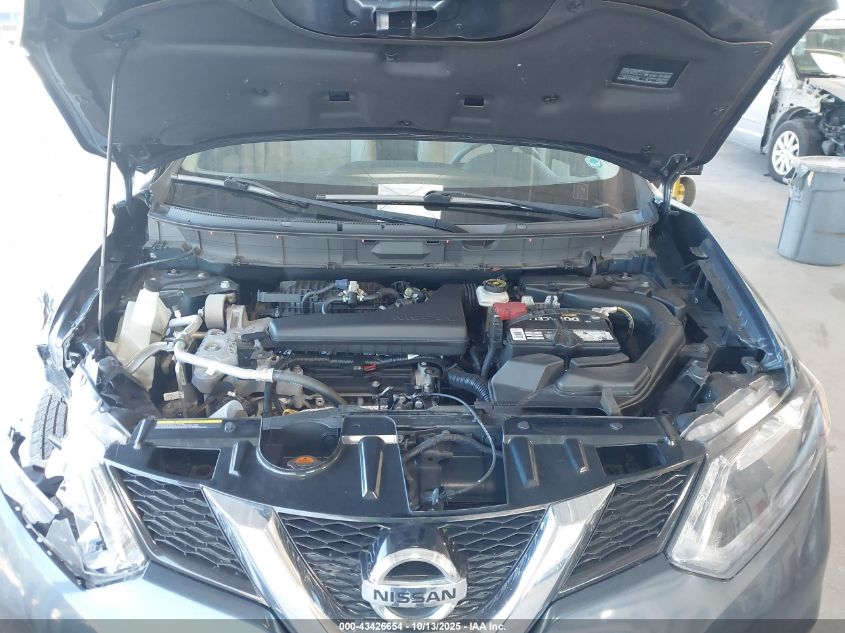 2016 Nissan Rogue Sl VIN: KNMAT2MTXGP726073 Lot: 43426654