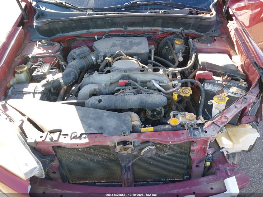 2009 Subaru Forester 2.5X VIN: JF2SH61669H730292 Lot: 43426655