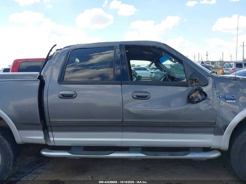 2003 Ford F-150 Lariat/Xlt VIN: 1FTRW08LX3KC81155 Lot: 43426656