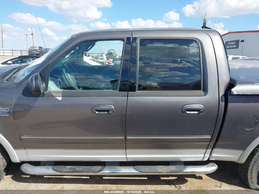 2003 Ford F-150 Lariat/Xlt VIN: 1FTRW08LX3KC81155 Lot: 43426656