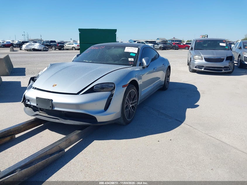 Vin: wp0aa2y14msa18606, lot: 43921517, porsche taycan 20212