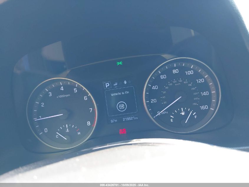 2017 Hyundai Elantra Limited VIN: 5NPD84LF4HH029372 Lot: 43426701