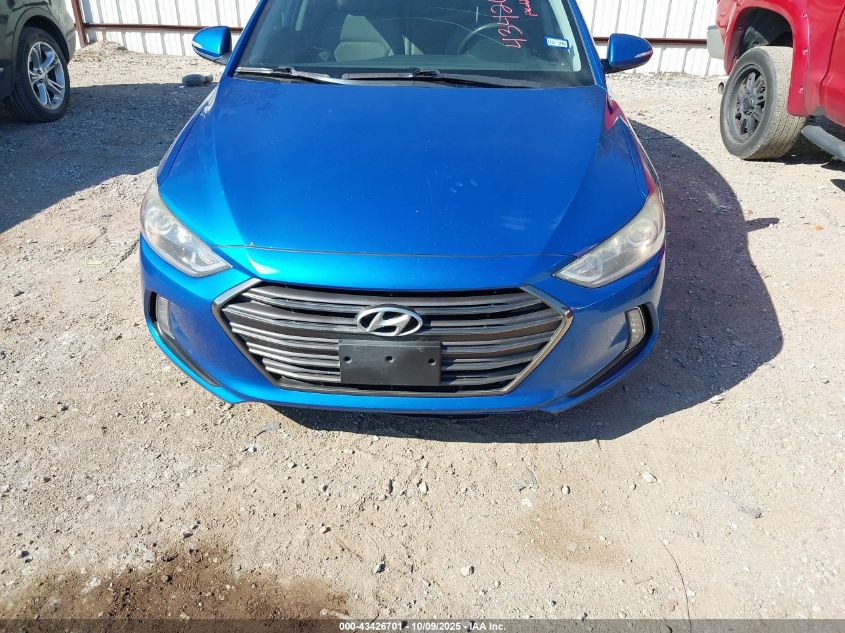 2017 Hyundai Elantra Limited VIN: 5NPD84LF4HH029372 Lot: 43426701