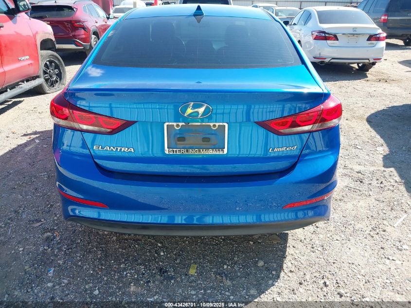 2017 Hyundai Elantra Limited VIN: 5NPD84LF4HH029372 Lot: 43426701