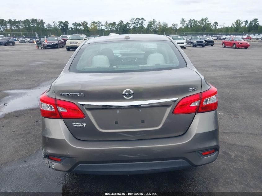 2016 Nissan Sentra Sv VIN: 3N1AB7AP2GY338702 Lot: 43426735