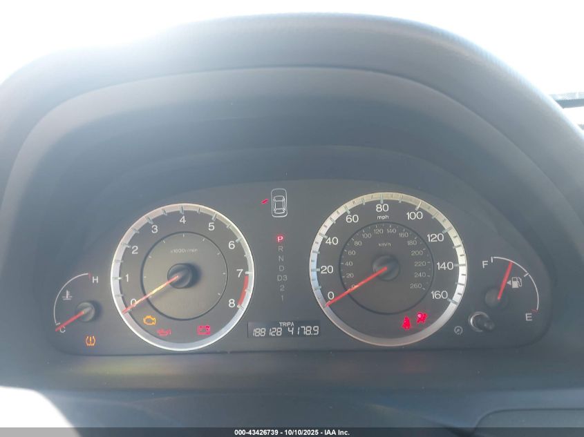 2009 Honda Accord 2.4 Ex-L VIN: 1HGCP26879A121313 Lot: 43426739