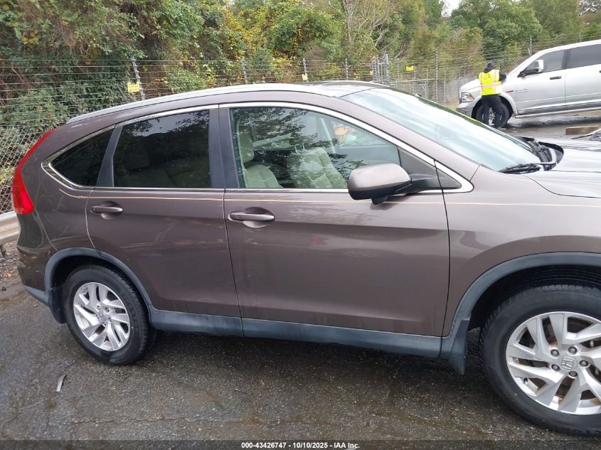 2015 Honda Cr-V Ex-L VIN: 2HKRM3H75FH500133 Lot: 43426747