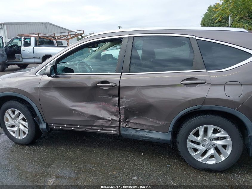 2015 Honda Cr-V Ex-L VIN: 2HKRM3H75FH500133 Lot: 43426747