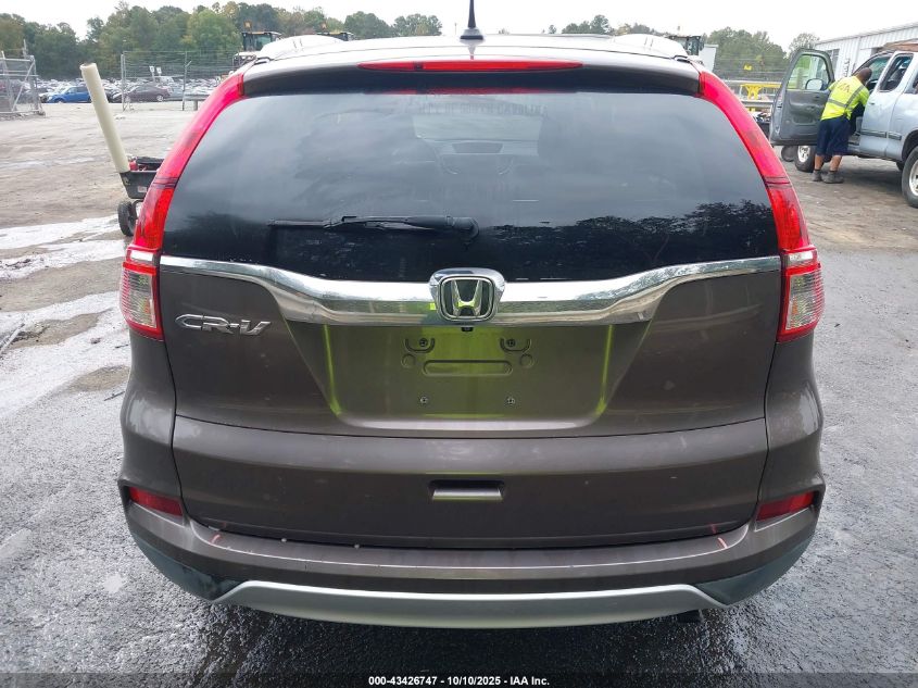 2015 Honda Cr-V Ex-L VIN: 2HKRM3H75FH500133 Lot: 43426747