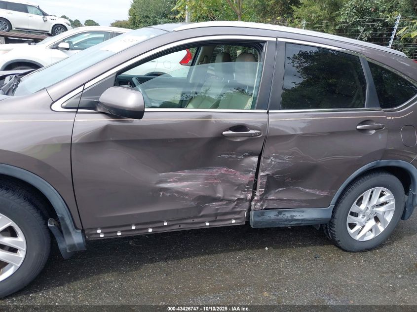 2015 Honda Cr-V Ex-L VIN: 2HKRM3H75FH500133 Lot: 43426747