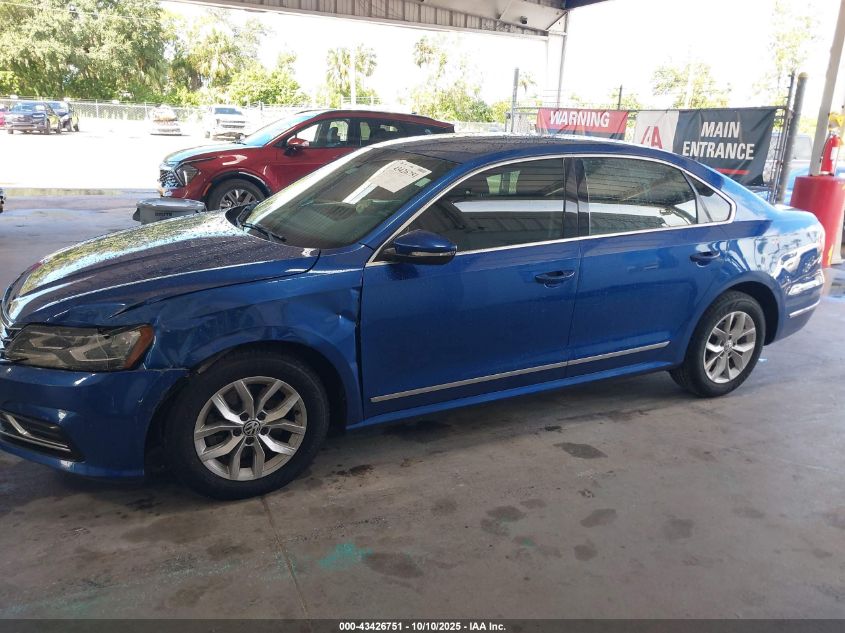 2017 Volkswagen Passat 1.8T S VIN: 1VWAT7A31HC077593 Lot: 43426751