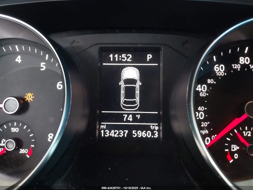 2017 Volkswagen Passat 1.8T S VIN: 1VWAT7A31HC077593 Lot: 43426751