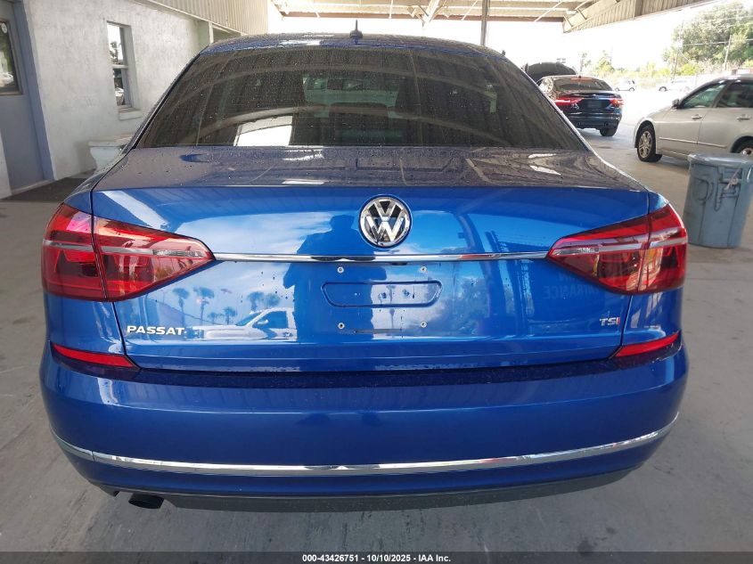 2017 Volkswagen Passat 1.8T S VIN: 1VWAT7A31HC077593 Lot: 43426751