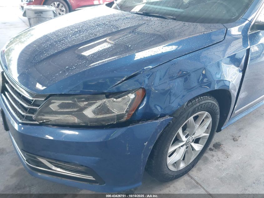 2017 Volkswagen Passat 1.8T S VIN: 1VWAT7A31HC077593 Lot: 43426751