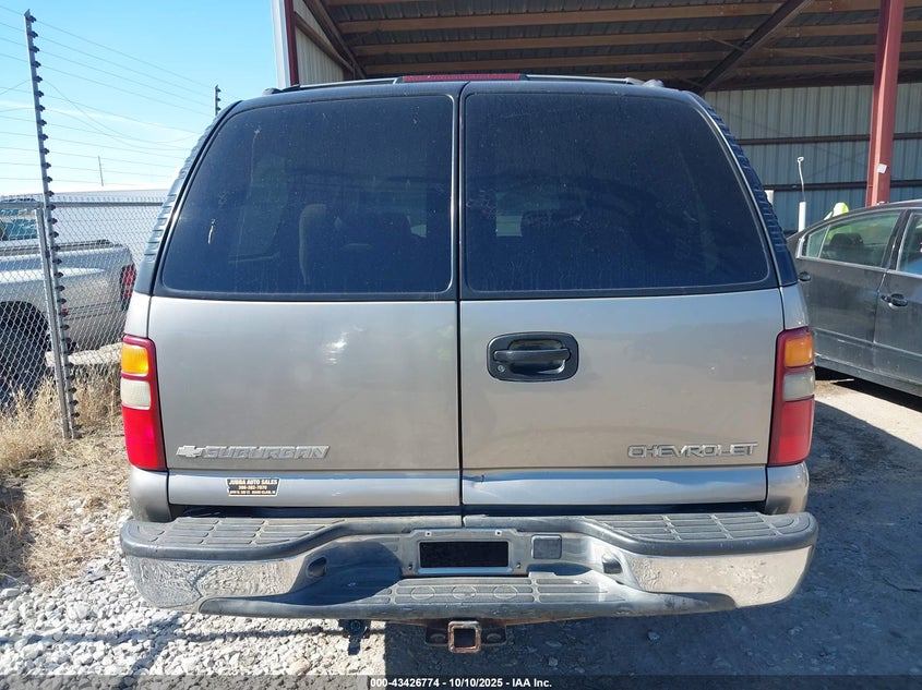 2003 Chevrolet Suburban 1500 Ls VIN: 3GNFK16Z83G283917 Lot: 43426774