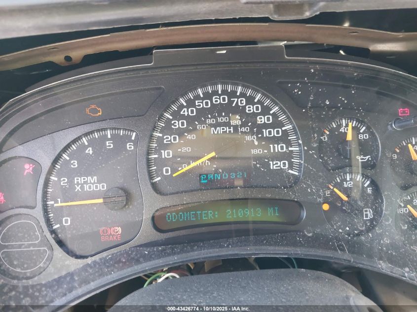 2003 Chevrolet Suburban 1500 Ls VIN: 3GNFK16Z83G283917 Lot: 43426774