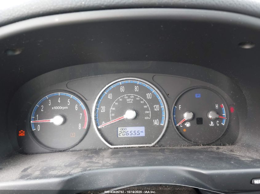 2009 Hyundai Santa Fe Gls VIN: 5NMSG13D69H309459 Lot: 43426782